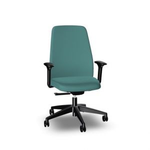 Офисное кресло Interstuhl EVERYis1 EV151, Германия, обивка зеленая, черный пластик