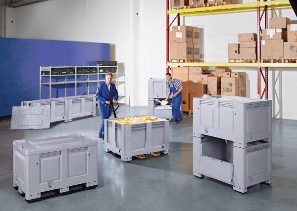 Контейнери — приклад використання на складі