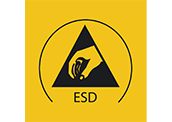 ESD-safe certification mark