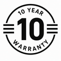 10-year warranty mark